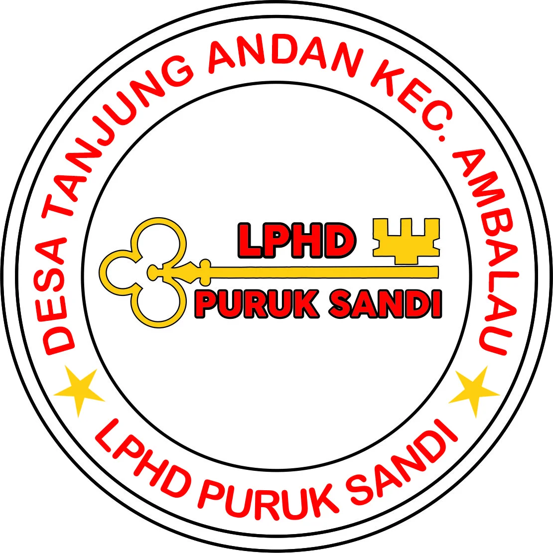 Logo LPHD Puruk Sandi-Desa Tanjung Andan